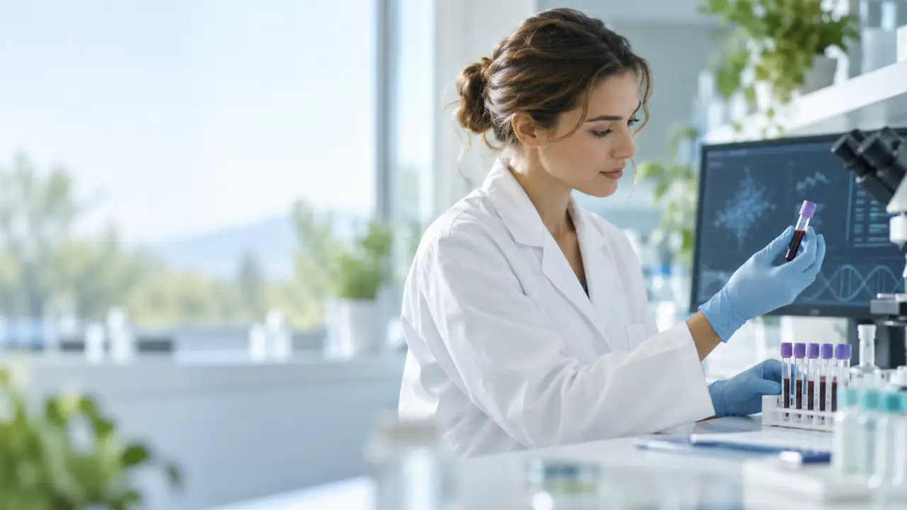 Analyse biologique dans un laboratoire moderne BioQualis