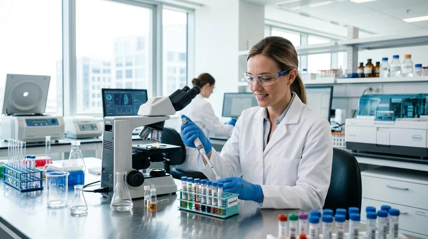 Équipements de laboratoire biomédical de haute technologie
