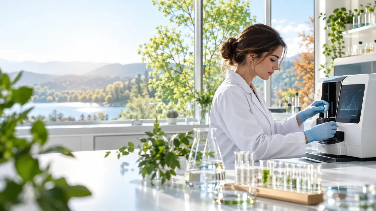 Environnement lumineux évoquant les variations saisonnières et l'équilibre du métabolisme